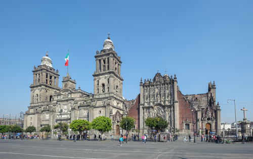 メトロポリタン大聖堂／メキシコシティ歴史地区