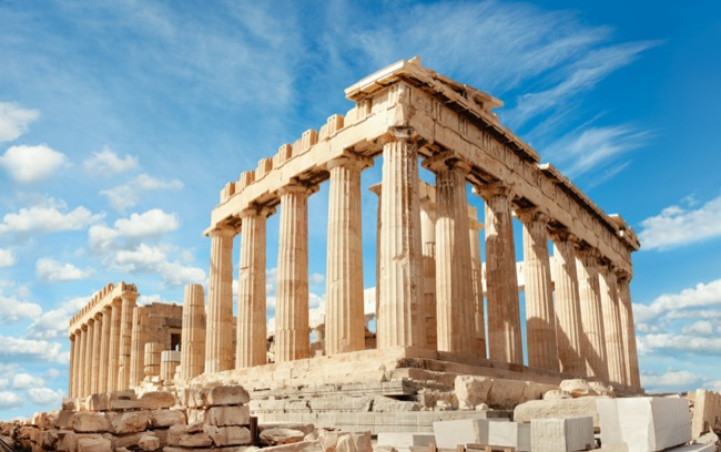 パルテノン神殿／アテネ（アテナイ）のアクロポリス