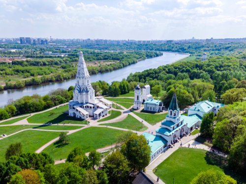 コローメンスコエの主の昇天教会／モスクワの世界遺産