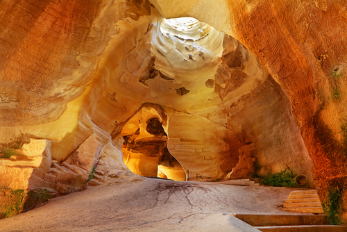 ユダヤ低地にあるマレシャとベト・グヴリンの洞窟群 : 洞窟の大地の小宇宙