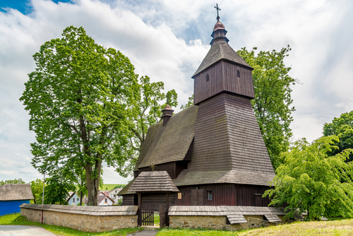 カルパティア山脈地域のスロヴァキア側の木造教会群