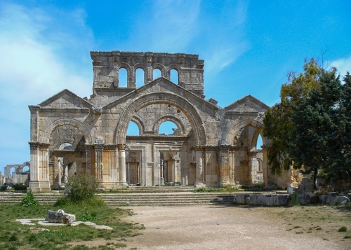 聖シメオン教会／シリア北部の古代村落群