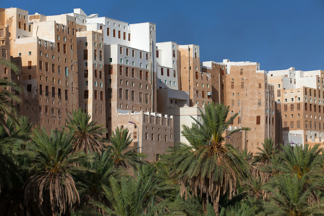 シバームの旧城壁都市／イエメンの世界遺産