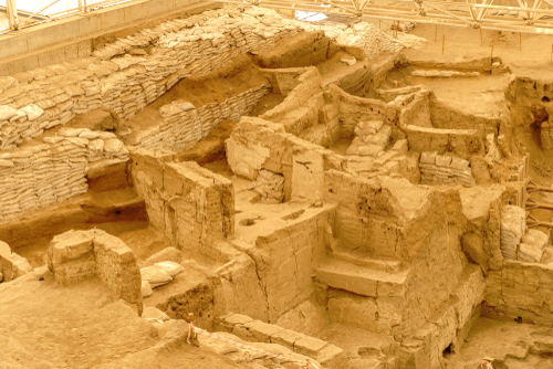 チャタル・ヒュユクの新石器時代遺跡／トルコの世界遺産