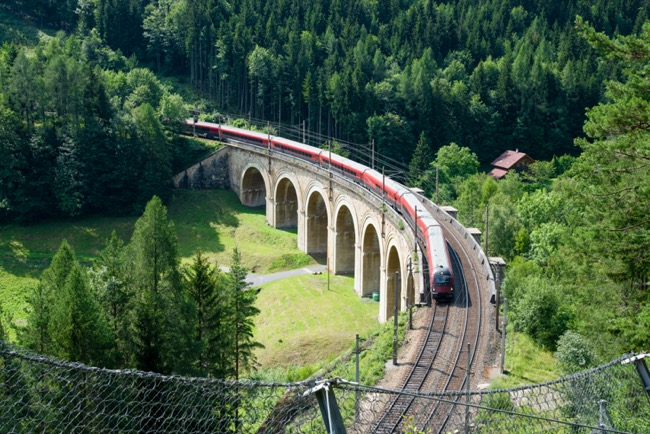 ゼメリング鉄道／オーストリアの世界遺産