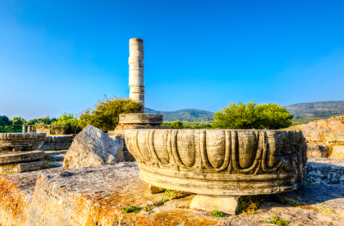 サモス島のピタゴリオとヘーラー神殿／ギリシャの世界遺産