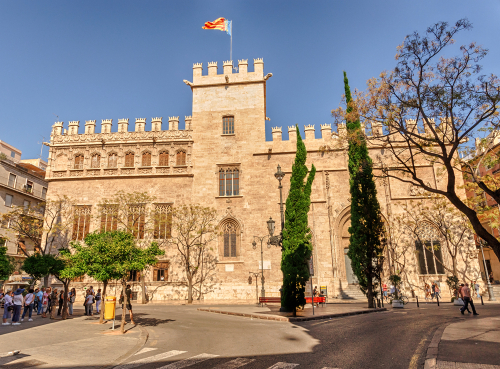 バレンシアのラ・ロンハ・デ・ラ・セダ／スペインの世界遺産