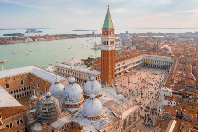 ヴェネツィアとその潟／イタリアの世界遺産