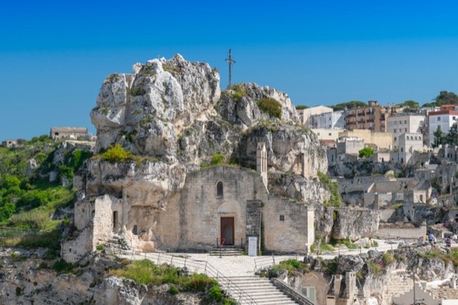 マテーラの洞窟住居と岩窟教会公園／イタリアの世界遺産