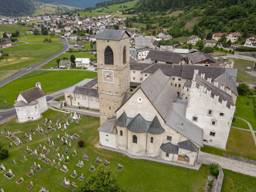 ミュスタイアのベネディクト会ザンクト・ヨハン修道院／スイスの世界遺産