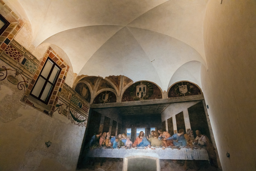 レオナルド・ダ・ヴィンチの『最後の晩餐』があるサンタ・マリア・デッレ・グラツィエ教会とドメニコ会修道院／イタリアの世界遺産