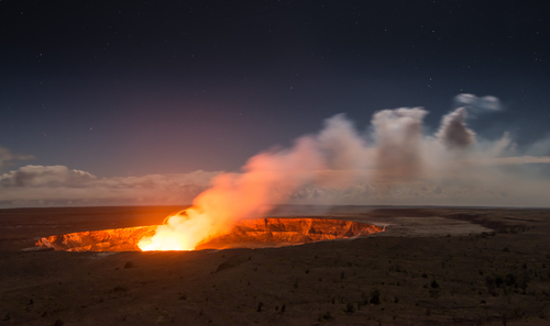 ハワイ火山国立公園／アメリカの世界遺産