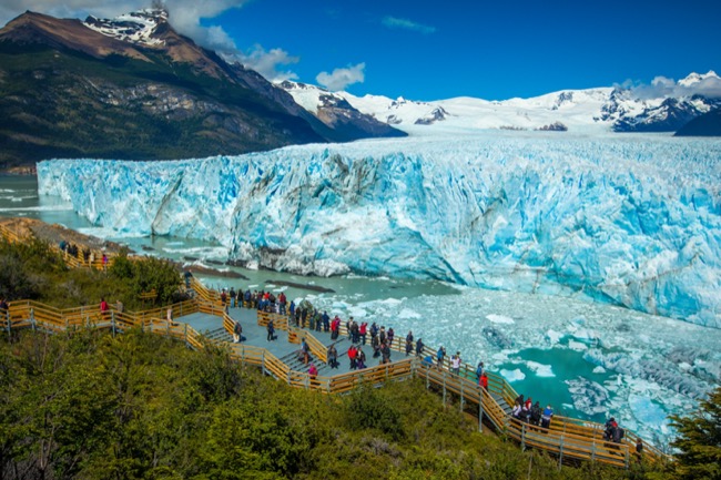 ペリト・モレノ氷河（ロス・グラシアレス国立公園）／アルゼンチン