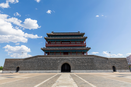 永定門／北京の中心軸：中国首都の理想的秩序を示す建築物群