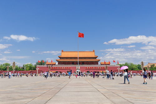 天安門広場／北京の中心軸：中国首都の理想的秩序を示す建築物群