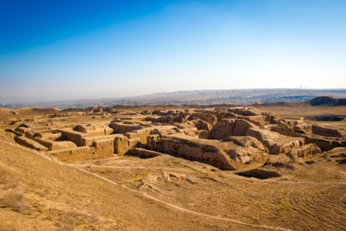 ニサのパルティア王国時代の城塞群／トルクメニスタンの世界遺産