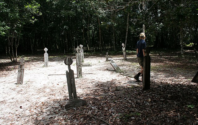 ヨーデンサヴァネの考古遺跡 : ヨーデンサヴァネの入植地とカシポラクレークの共同墓地／スリナム