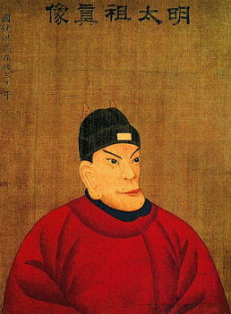 朱元璋(洪武帝)の肖像画