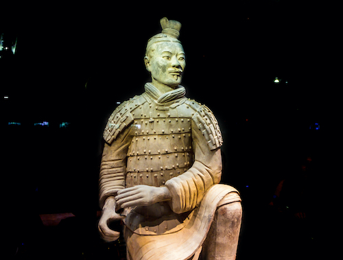 秦の兵馬俑
