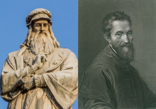 ミケランジェロとレオナルド・ダ・ヴィンチはライバルだった？世界遺産 